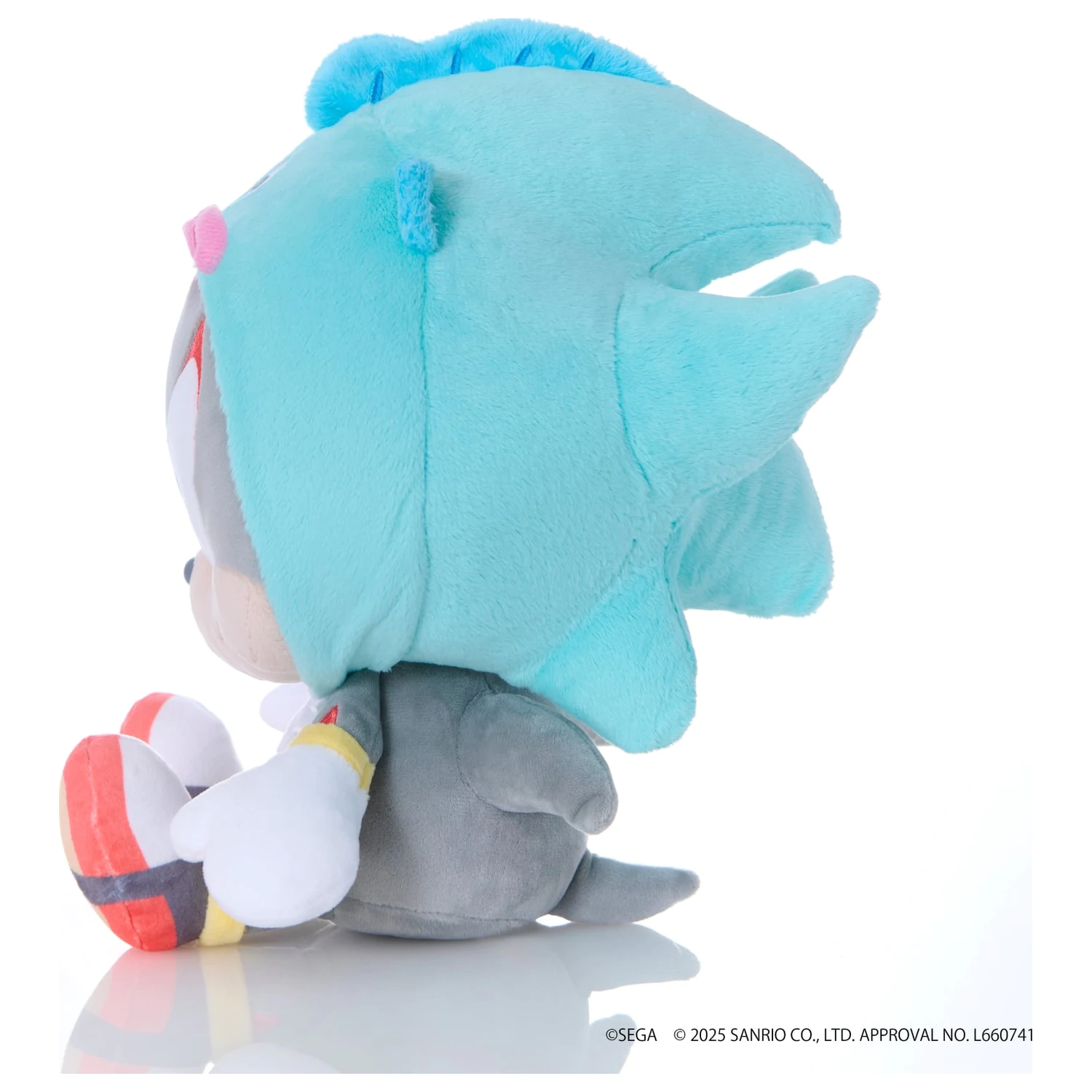 Sonic & Friends x Sanrio Shadow x Hangyodon Jucarie de plus 24cm poza produsului