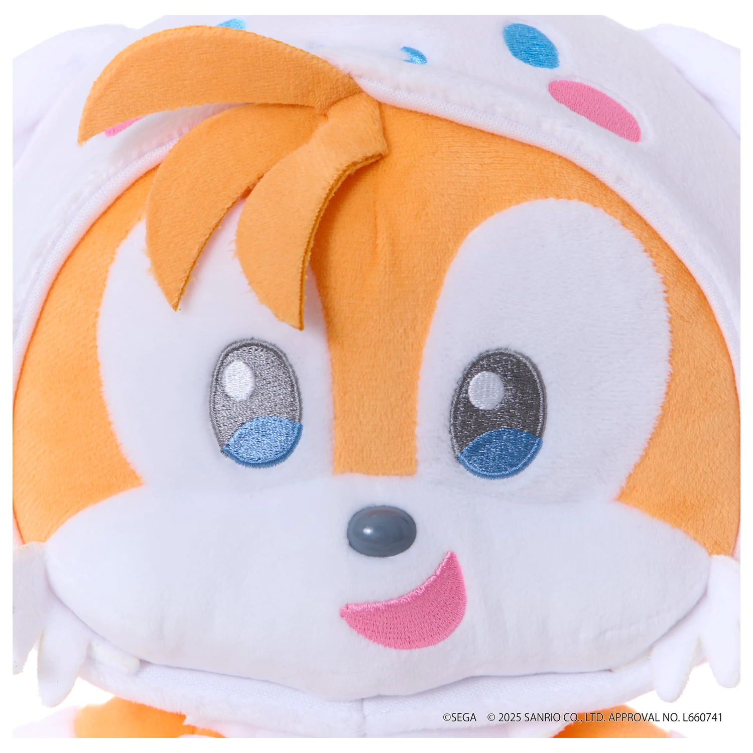 Sonic & Friends x Sanrio Tails x Cinnamoroll Jucarie de plus 24cm poza produsului