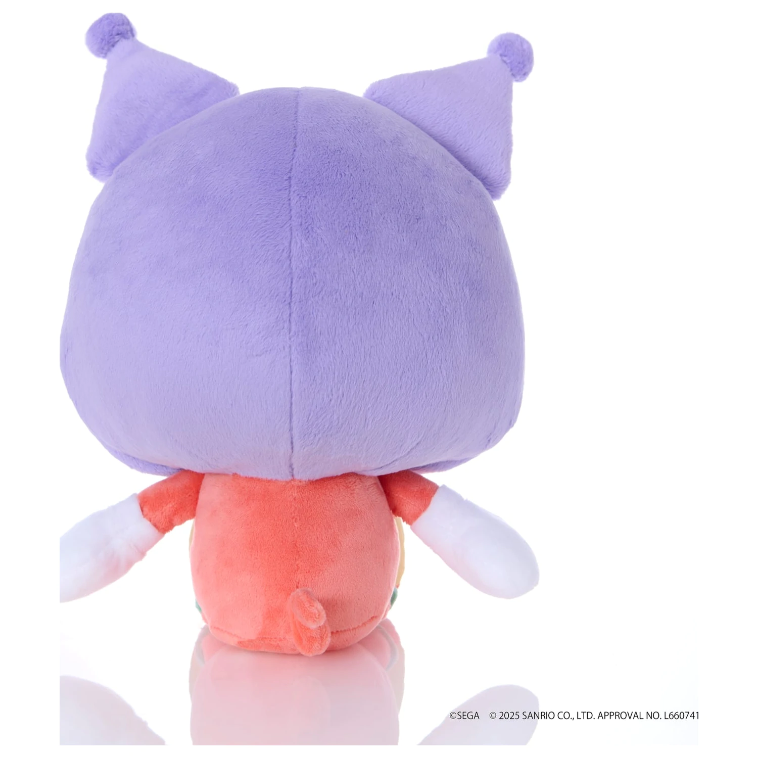 SONIC & FRIENDSX SANRIO Knuckles X Kuromi Jucarie de plus 24cm poza produsului