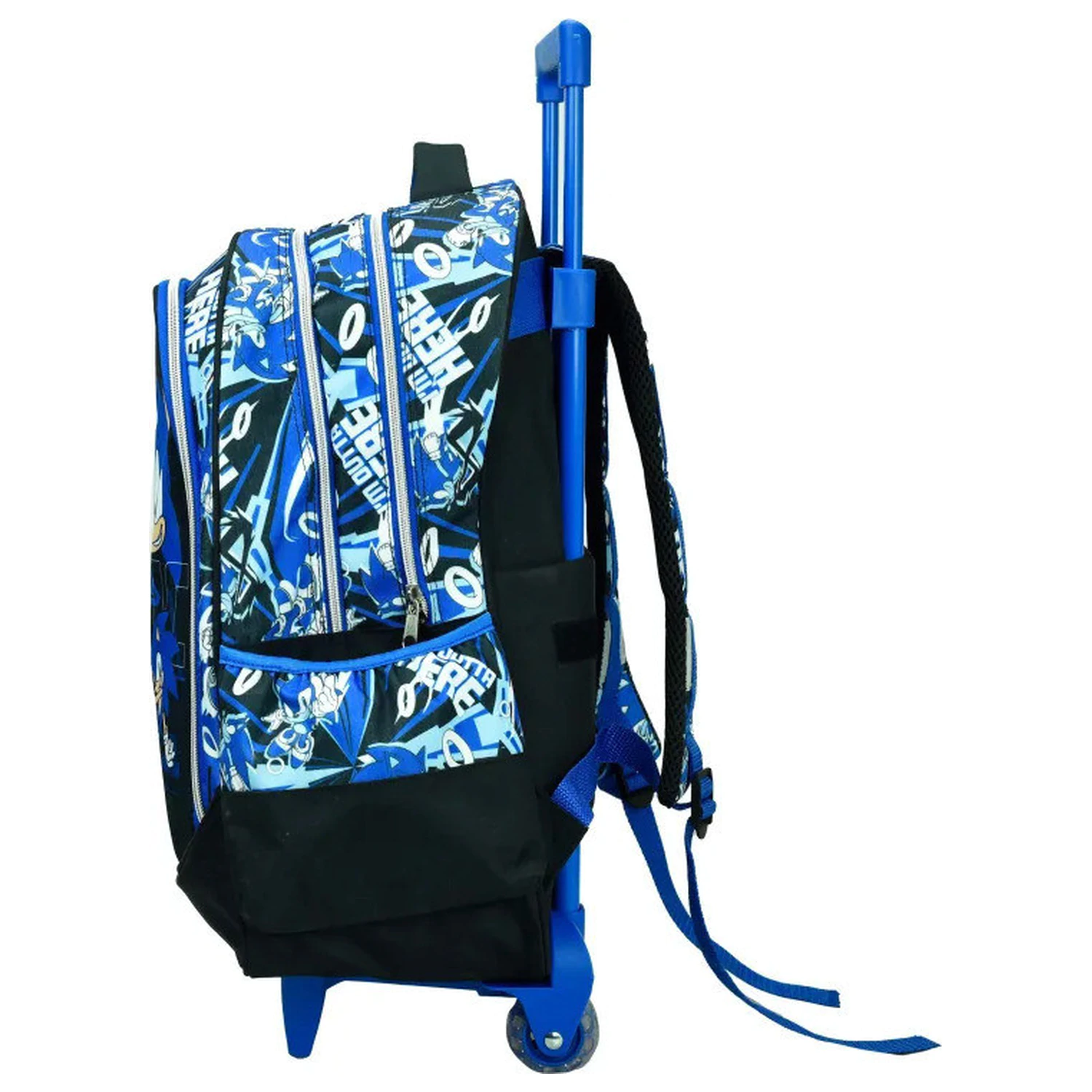 Sonic Go Fast Rolling ghiozdan pentru scoala, Geanta 46 cm poza produsului