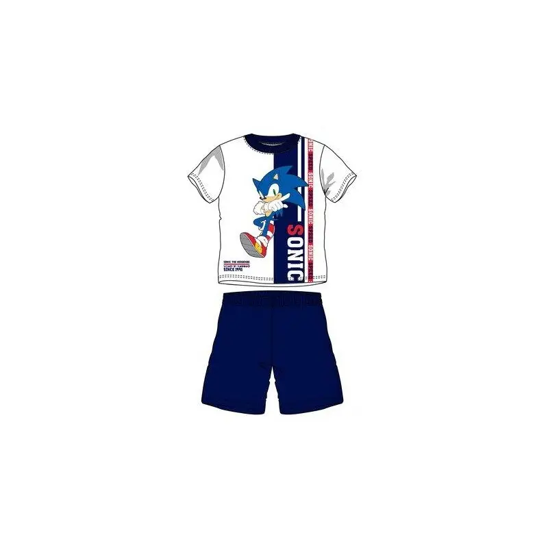 Pijama scurtă pentru copii Sonic poza produsului