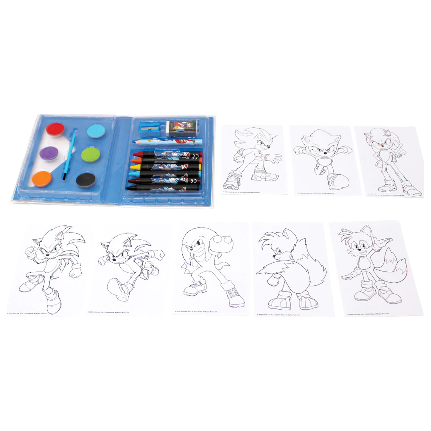 Sonic Hype Man mini set de arta poza produsului