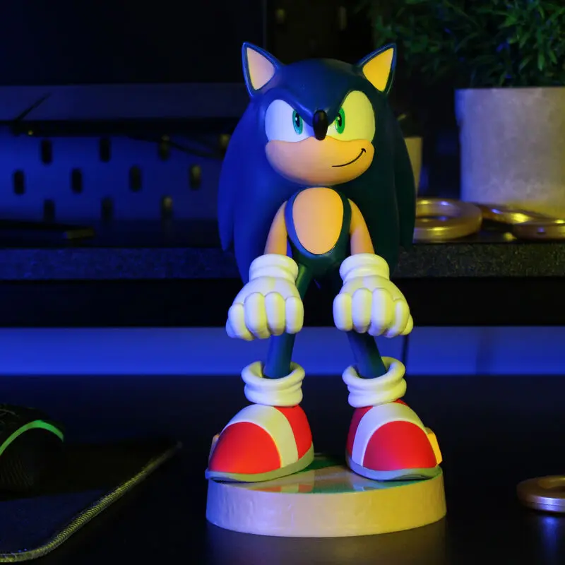 Sonic the Hedgehog Cablu tip Suport Sonic 20 cm poza produsului