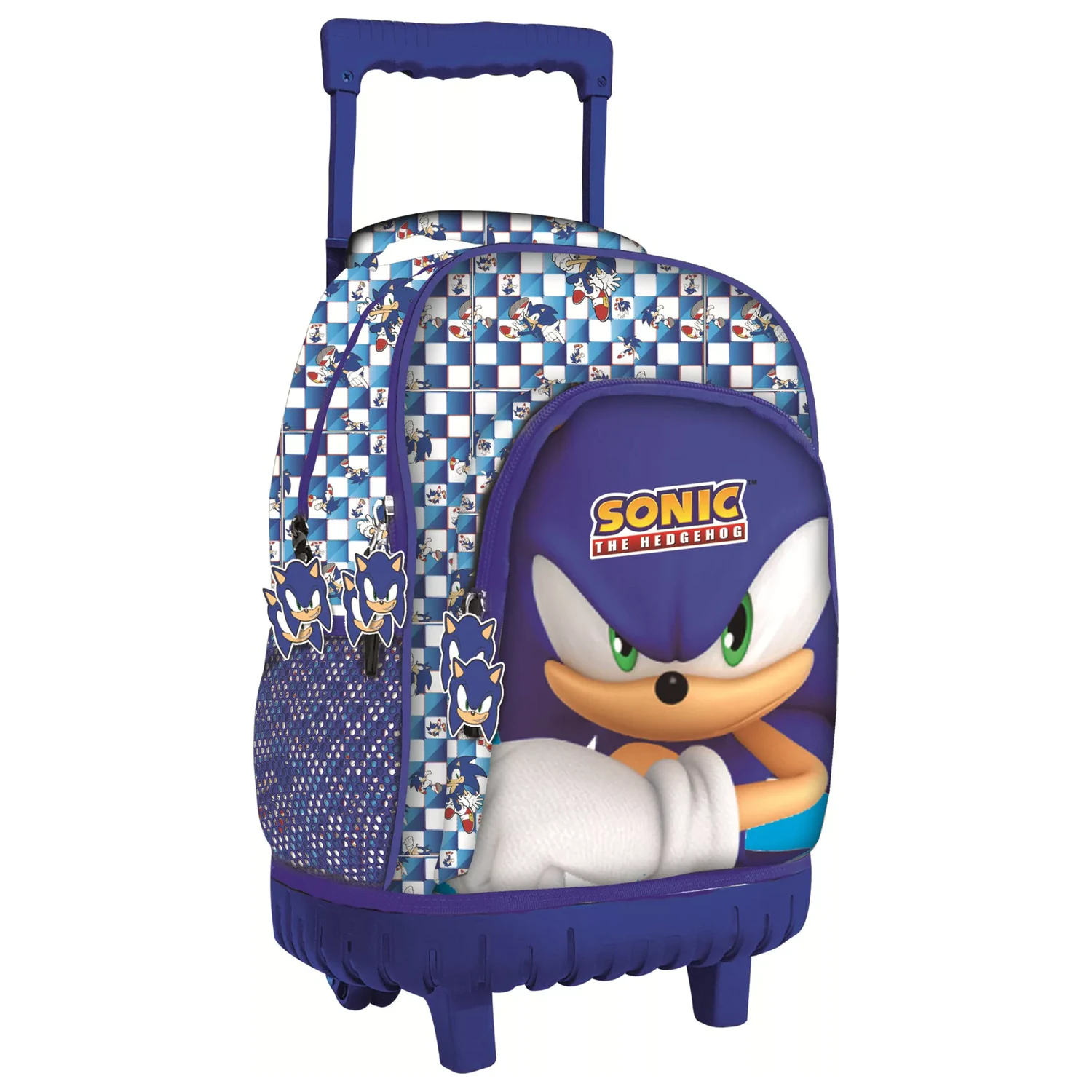Sonic Modern Premium ghiozdan scolar cu roti, geanta 44 cm poza produsului