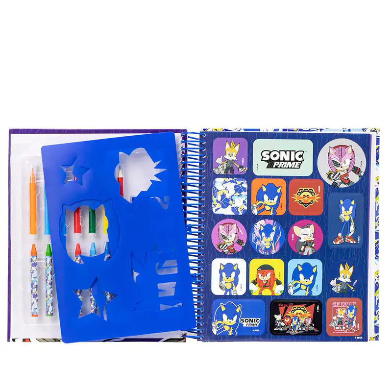 Sonic Prime album de activitati poza produsului