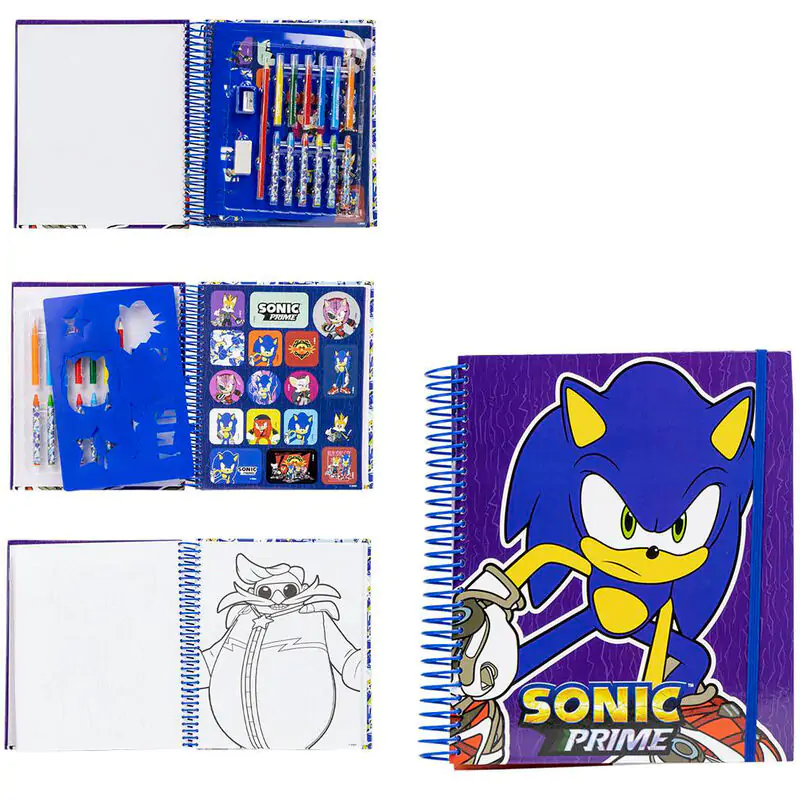Sonic Prime album de activitati poza produsului