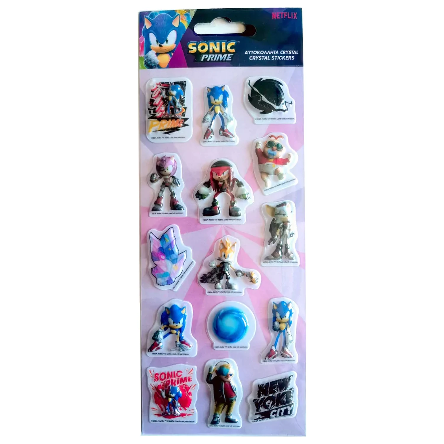 Sonic Prime abtibilduri cu bule poza produsului