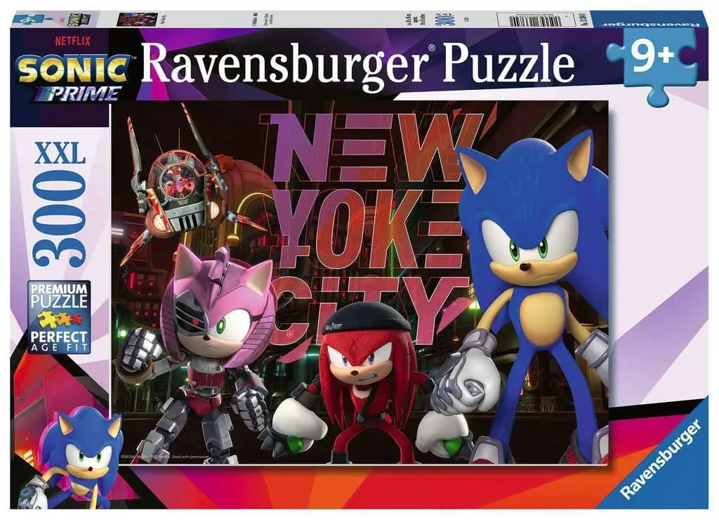 Puzzle pentru copii Sonic Prime XXL New York City (300 piese) poza produsului
