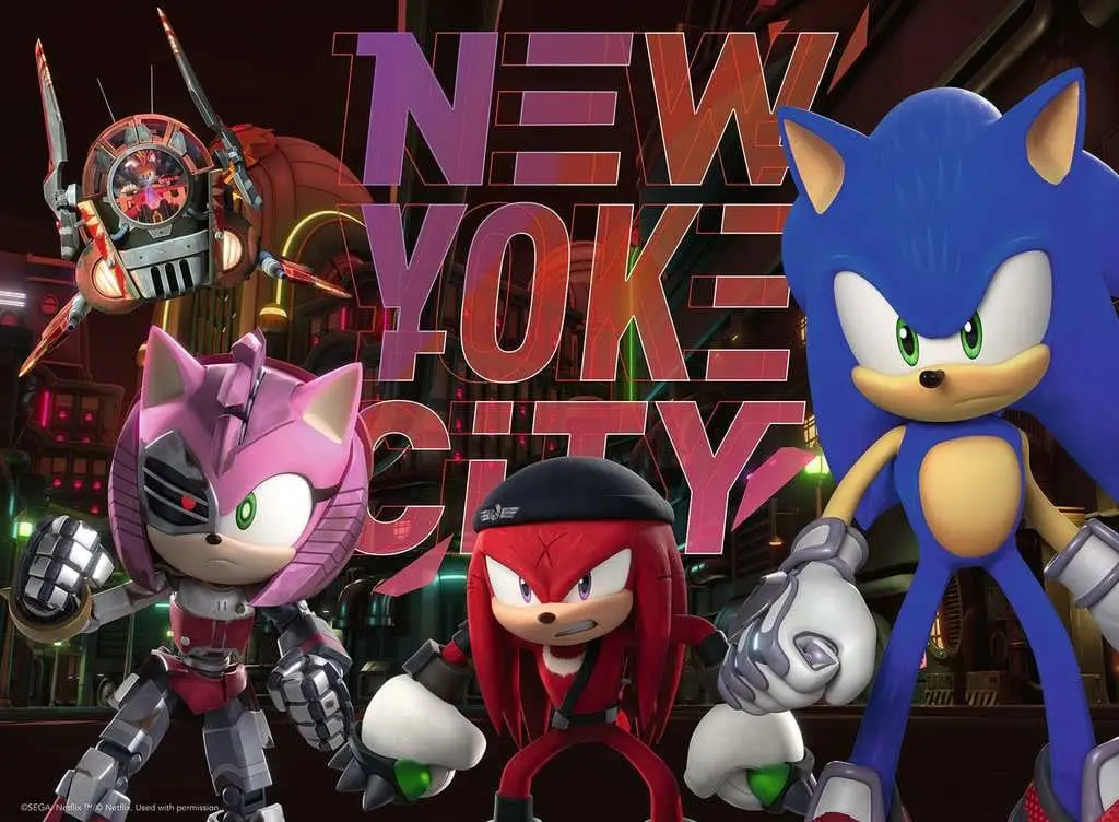 Puzzle pentru copii Sonic Prime XXL New York City (300 piese) poza produsului