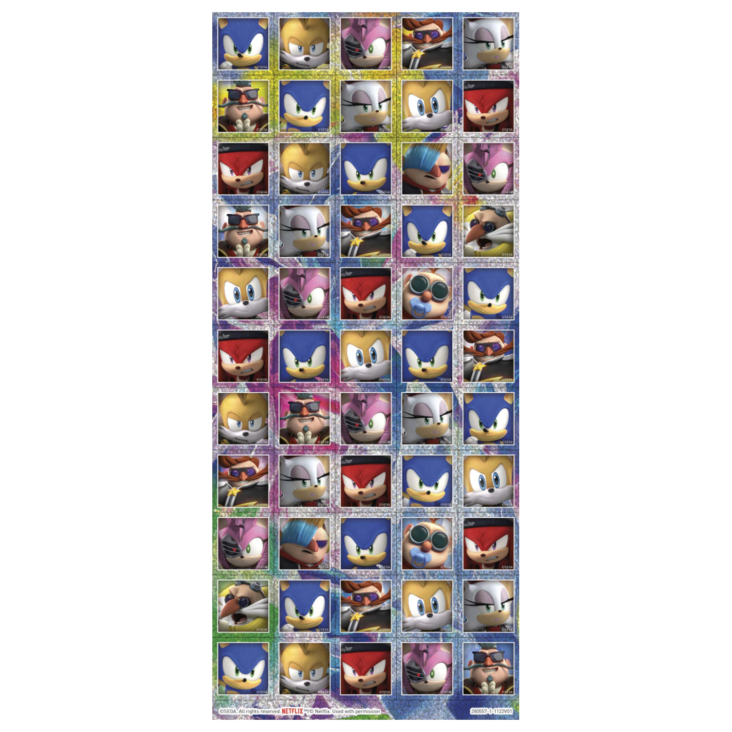 Sonic Prime Set de Super Stickere cu Jucarie poza produsului