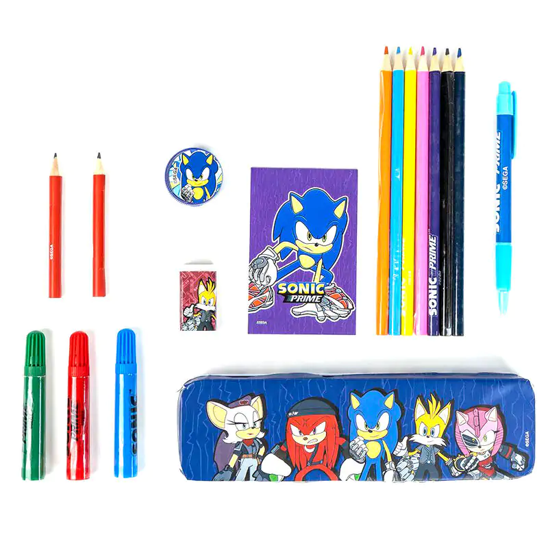 Sonic Prime set de papetarie de colorat poza produsului