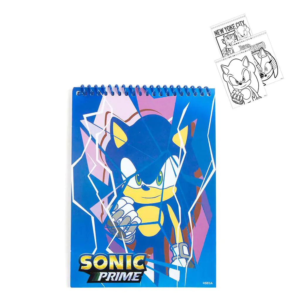 Set de papetărie de colorat Sonic Prime poza produsului