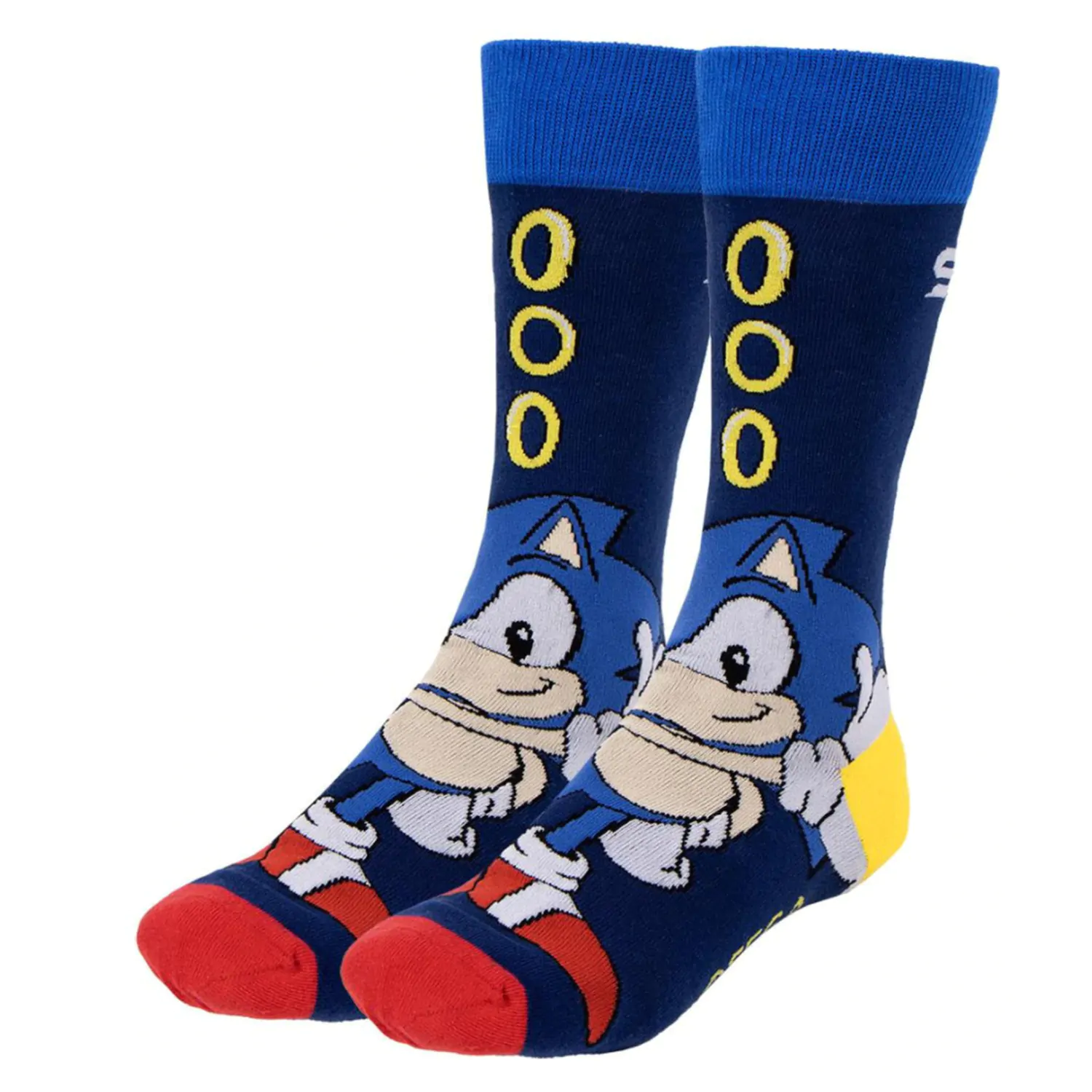 Sonic Ring Sosete lungi de adulti 35/41 poza produsului