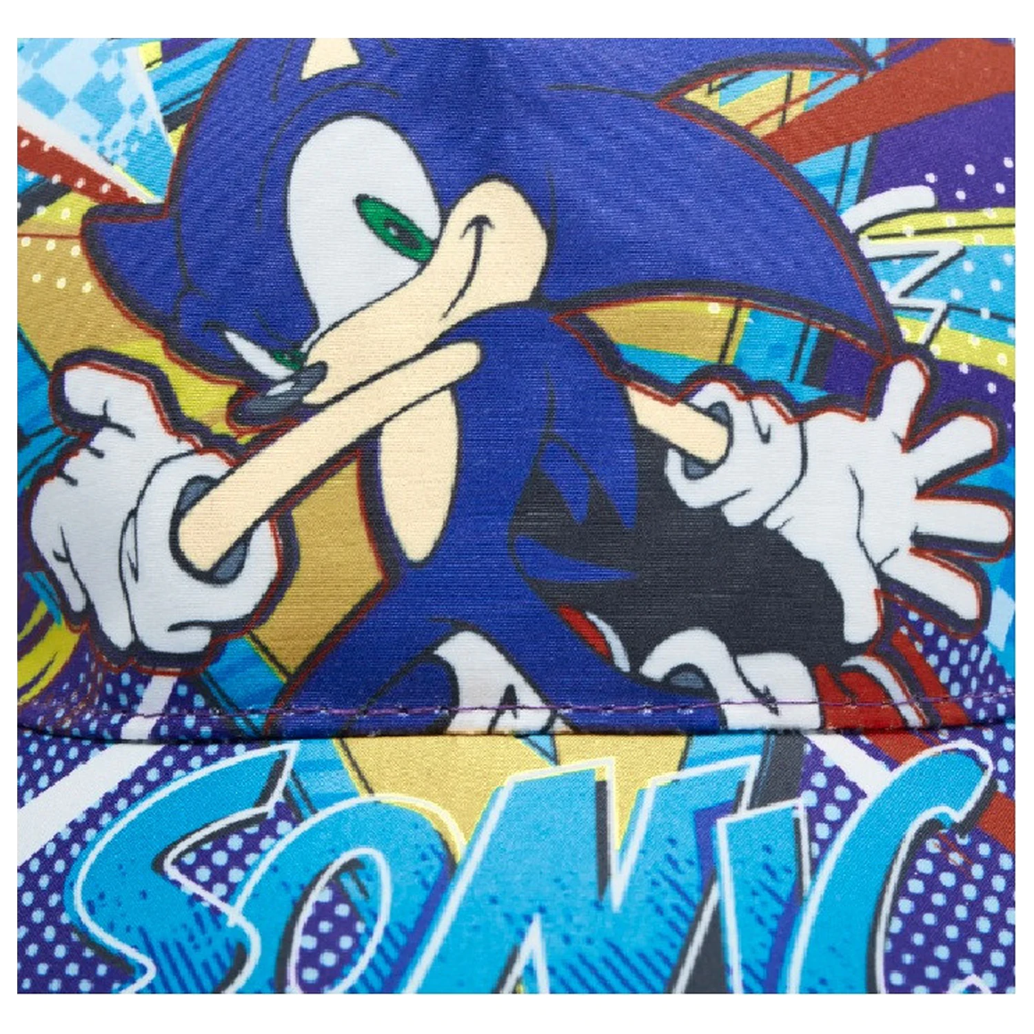 Sonic Ring Runner Blue Șapcă de Baseball pentru copii de 52 cm poza produsului