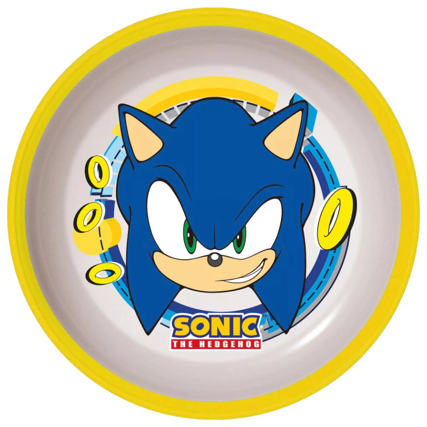 Sonic Rings farfurie micro adanca antiderapanta poza produsului