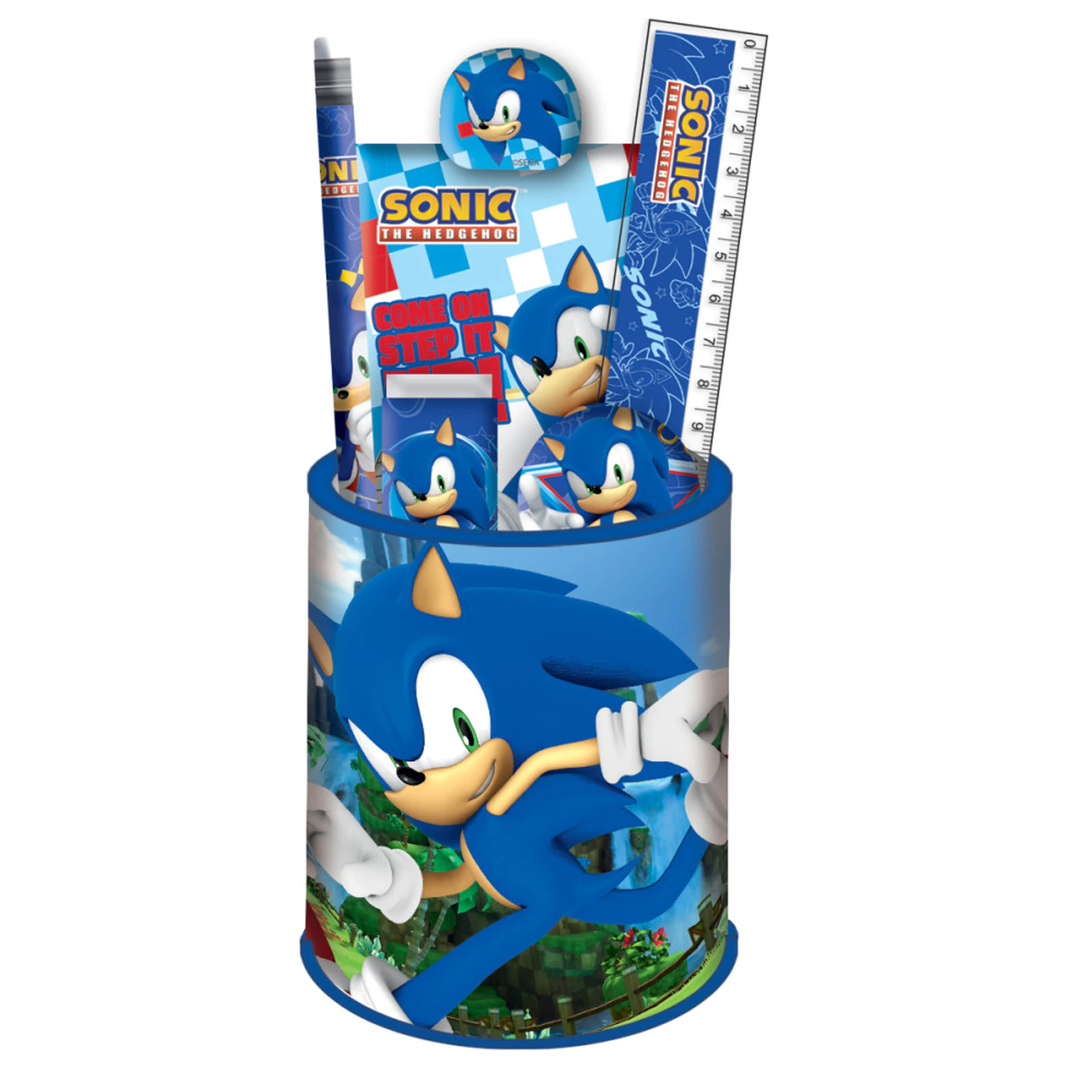 Sonic Rush Set de Papetarie 7 piese poza produsului