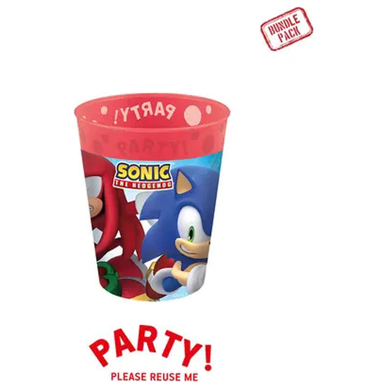 Sonic the Hedgehog Sega micro premium set de 4 căni din plastic 250 ml poza produsului