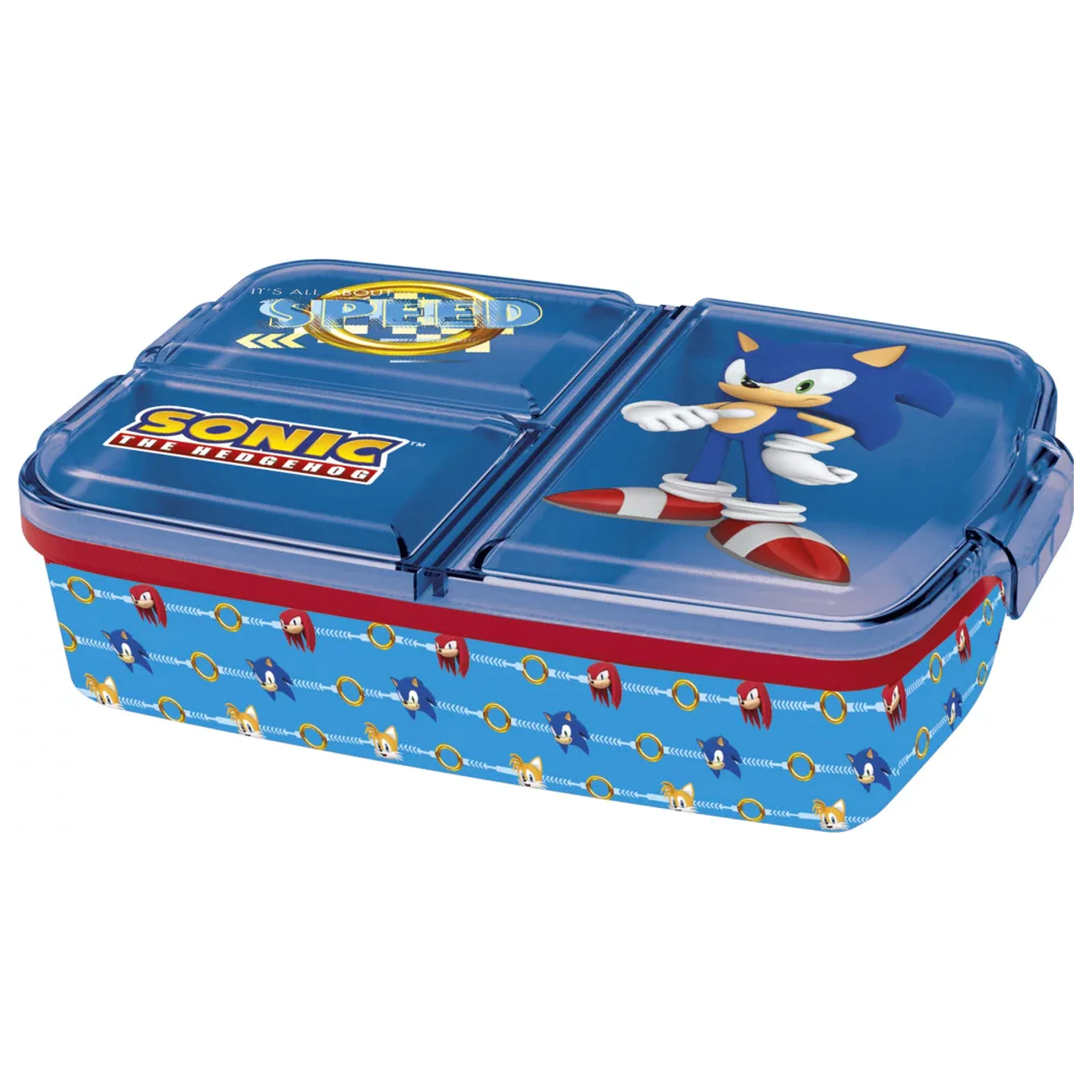 Sonic Speed Multi-Compartment Lunch Box, Cutie pentru sandwich poza produsului