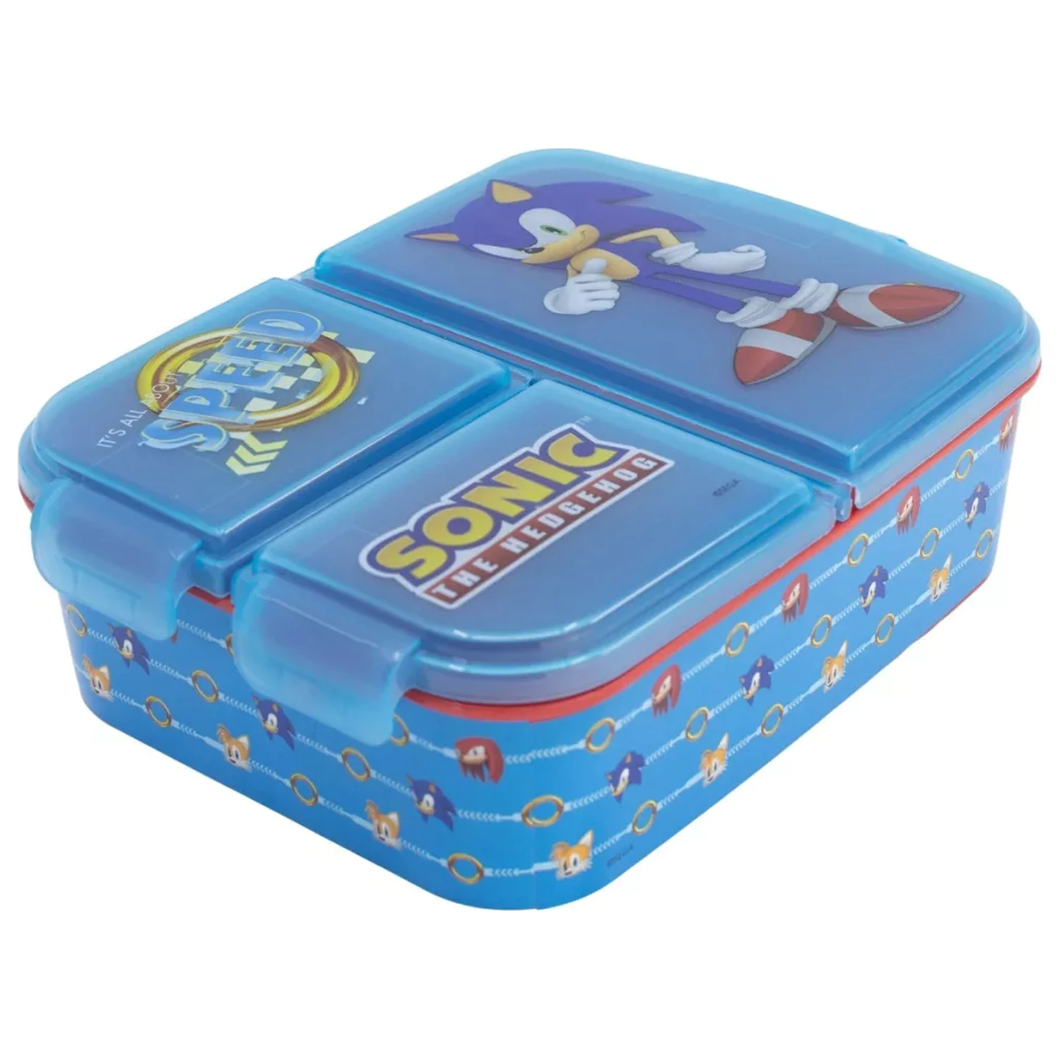 Sonic Speed Multi-Compartment Lunch Box, Cutie pentru sandwich poza produsului