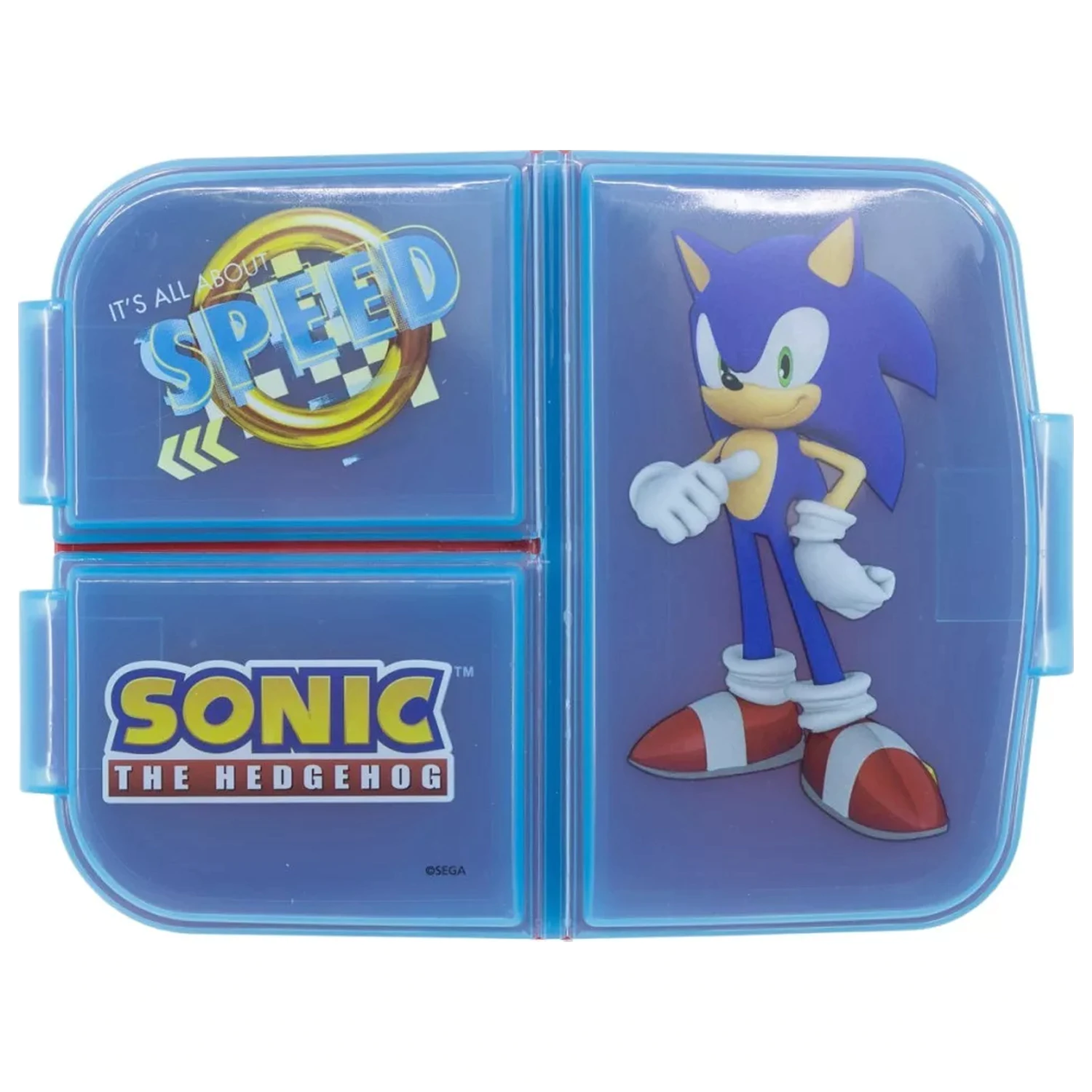 Sonic Speed Multi-Compartment Lunch Box, Cutie pentru sandwich poza produsului