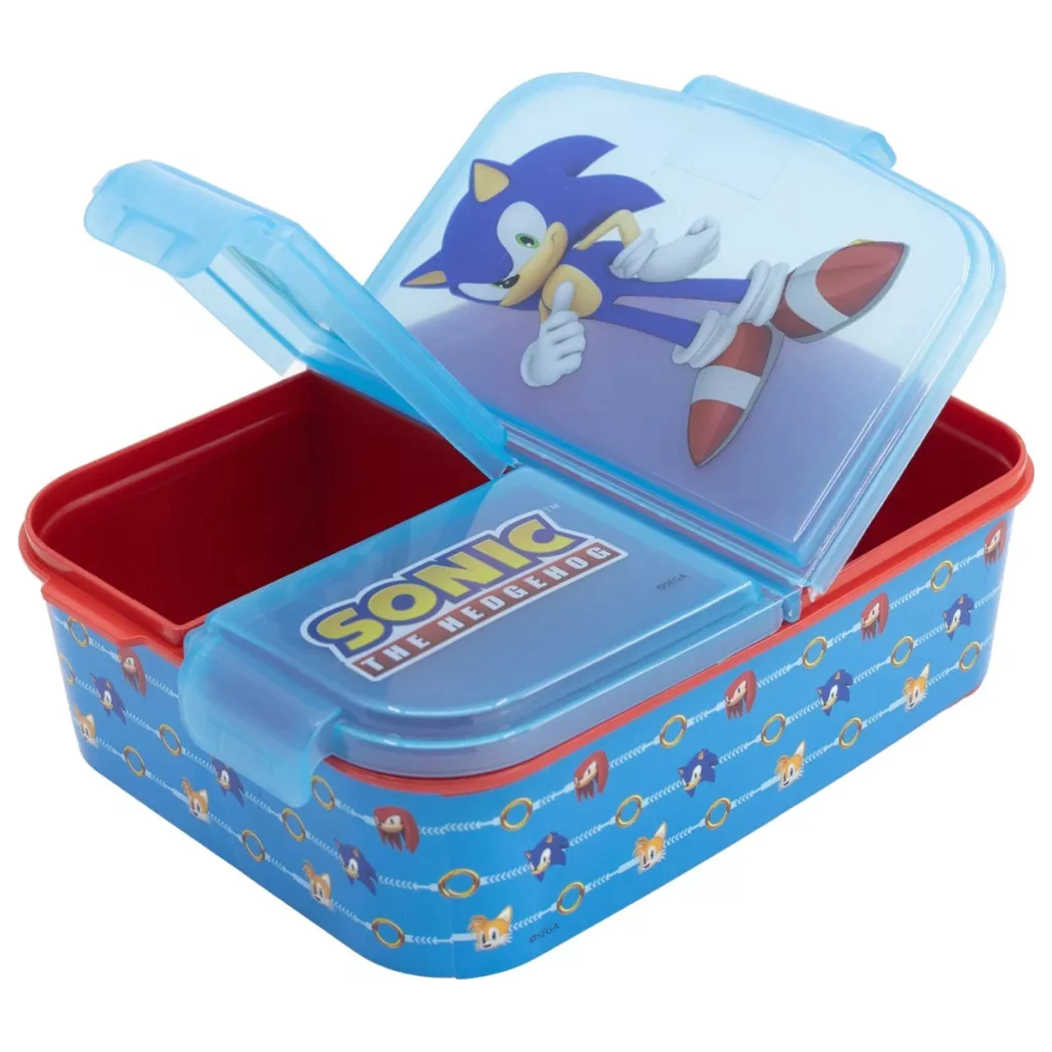Sonic Speed Multi-Compartment Lunch Box, Cutie pentru sandwich poza produsului