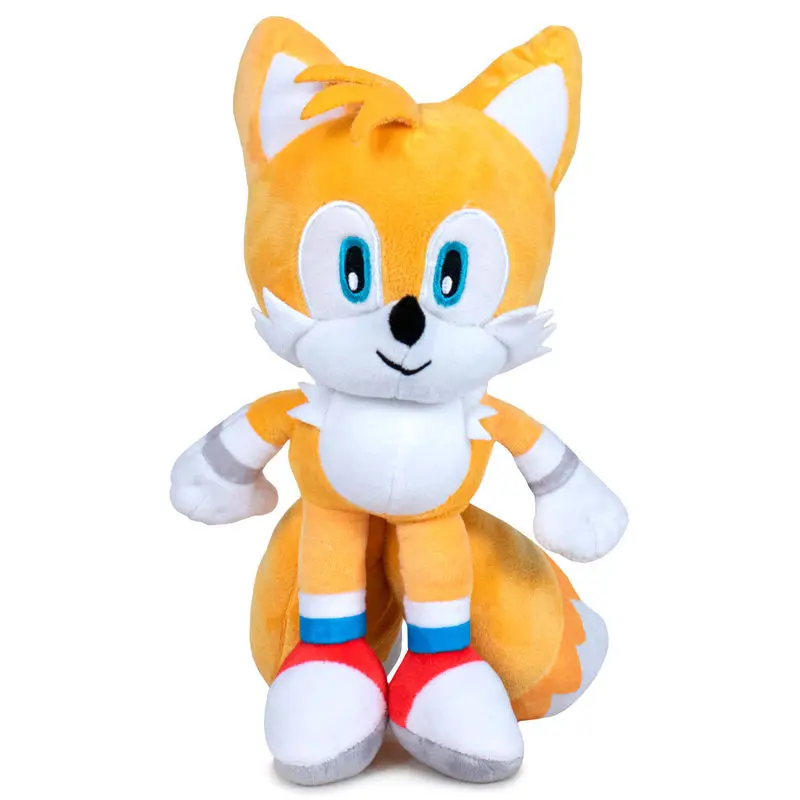 Jucărie de pluș moale Sonic Tails 30cm poza produsului