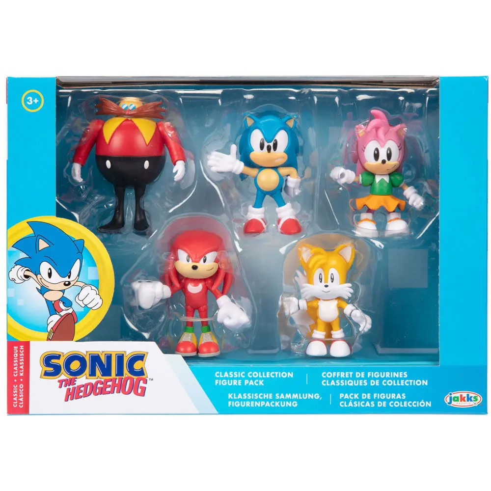 Sonic The Hedgehog pachet 5 figurine 6cm poza produsului