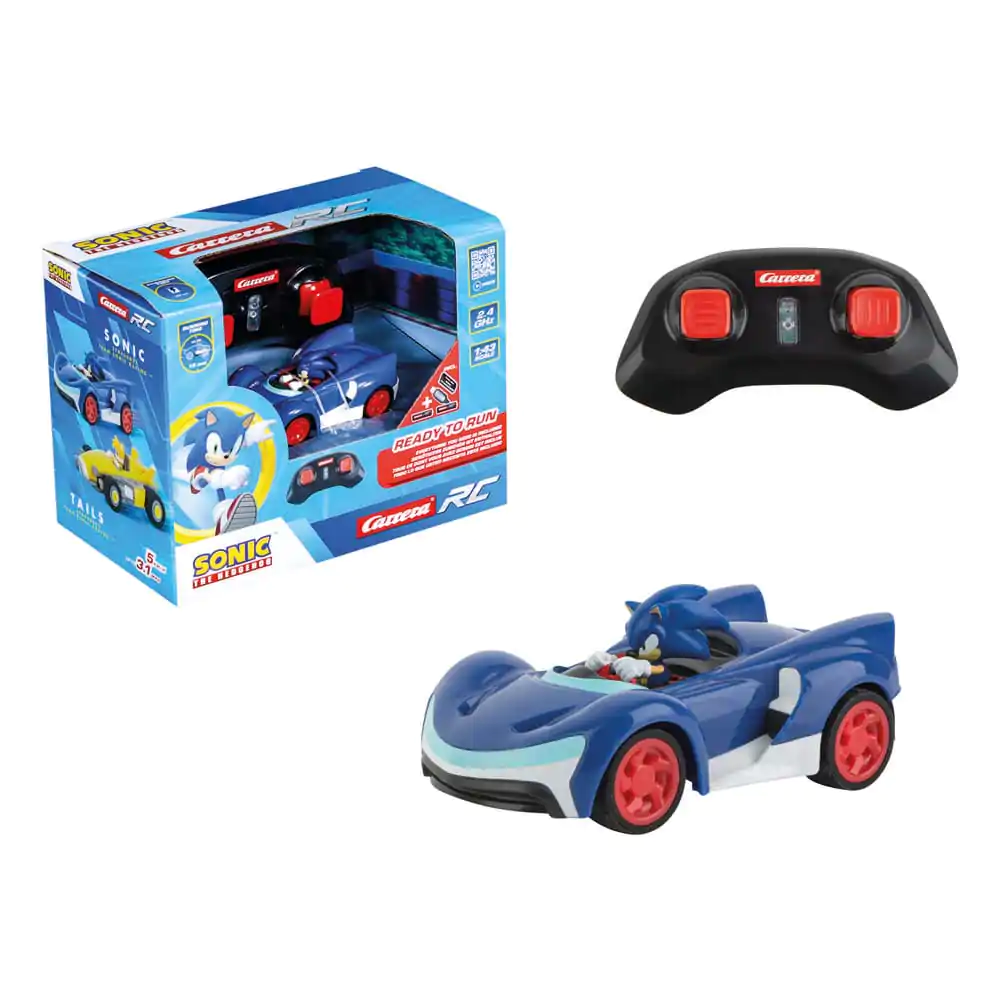Sonic the Hedgehog RC masina teleghidata 1/43 2.4GHz Mini Sonic poza produsului