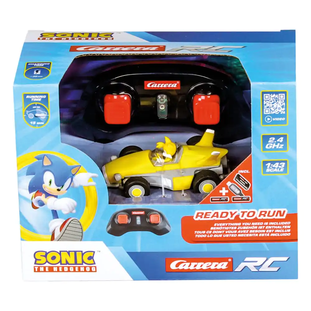 Sonic the Hedgehog Masina RC cu telecomanda 1/43 2.4GHz Mini Tails poza produsului