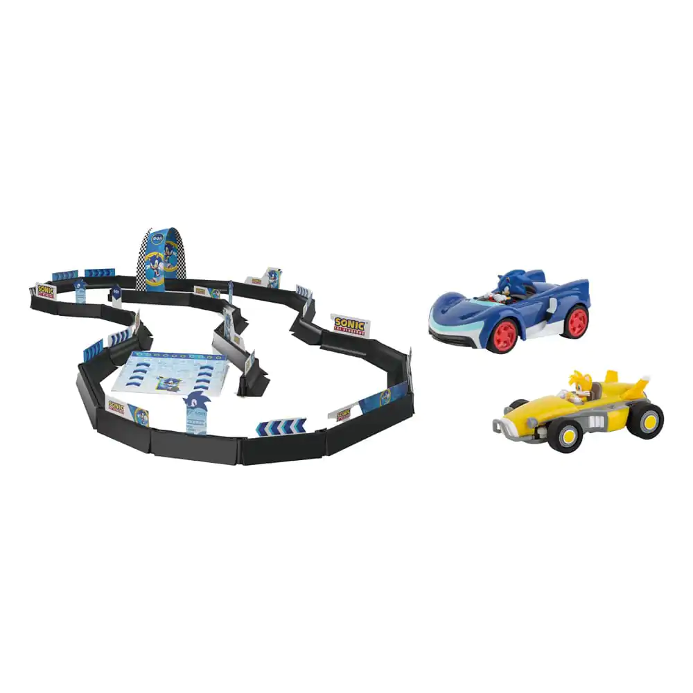 Sonic the Hedgehog mașină RC cu telecomanda scară 1/43 2.4GHz Set de Curse de Masă poza produsului