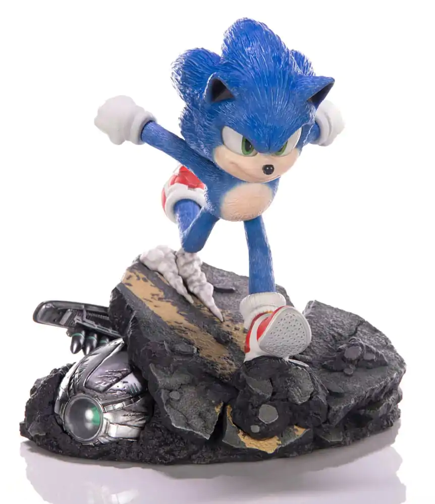 Sonic the Hedgehog 2 Statuie Sonic Standoff 26 cm poza produsului