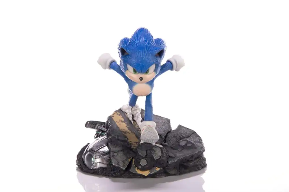 Sonic the Hedgehog 2 Statuie Sonic Standoff 26 cm poza produsului