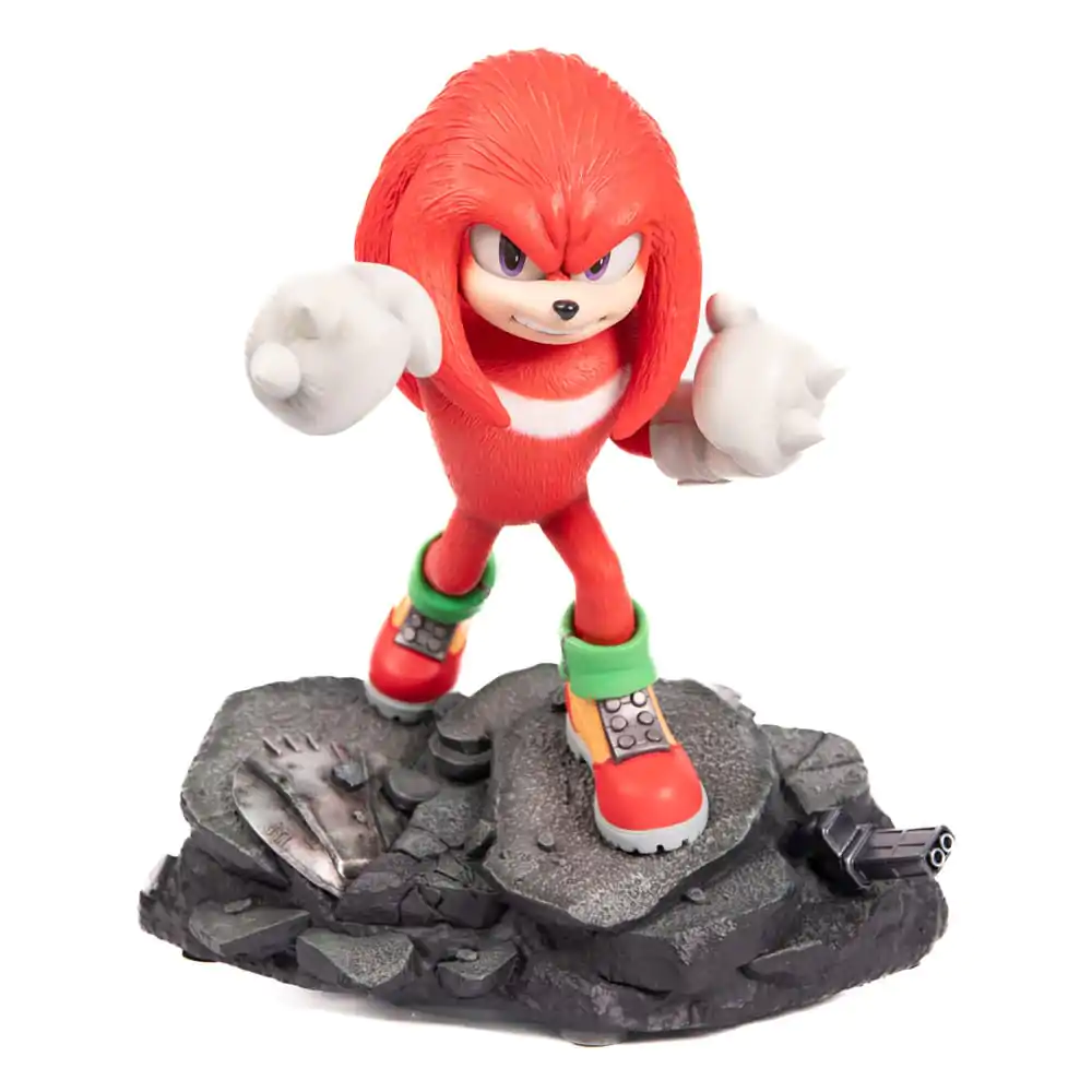 Sonic the Hedgehog 2 Statuie Knuckles Standoff 30 cm poza produsului