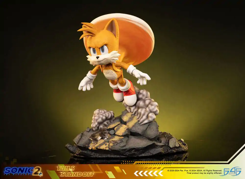 Sonic the Hedgehog 2 Statuie Tails Standoff 32 cm poza produsului