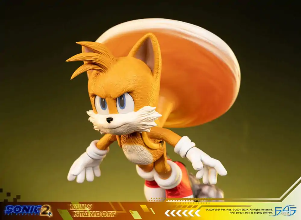 Sonic the Hedgehog 2 Statuie Tails Standoff 32 cm poza produsului