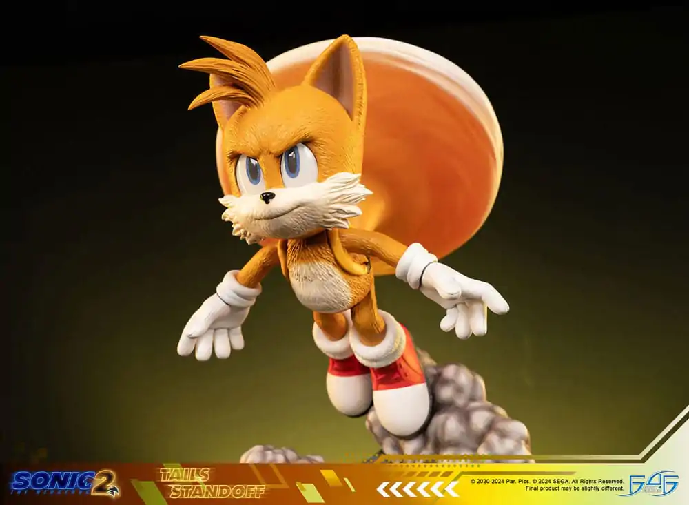 Sonic the Hedgehog 2 Statuie Tails Standoff 32 cm poza produsului