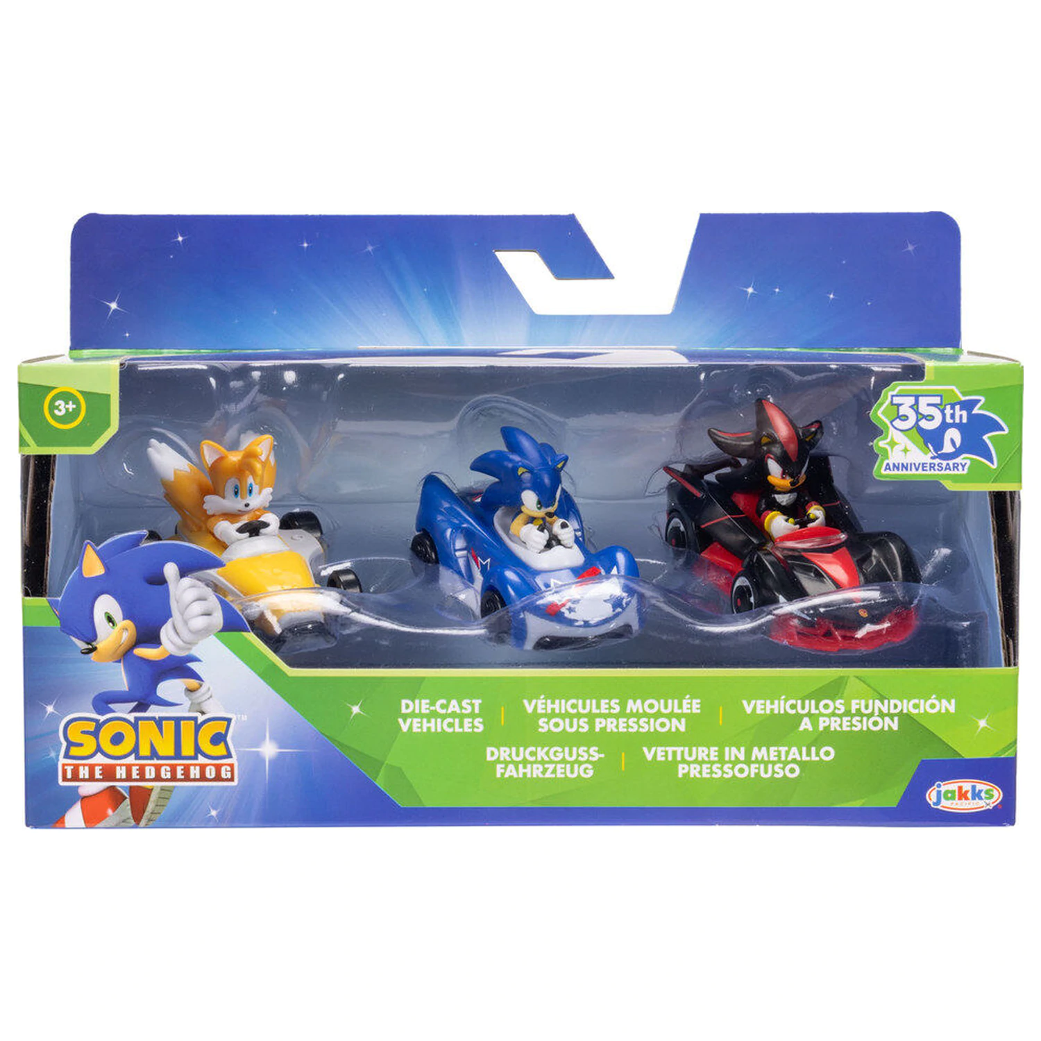 Sonic The Hedgehog pachet 3 vehicule poza produsului