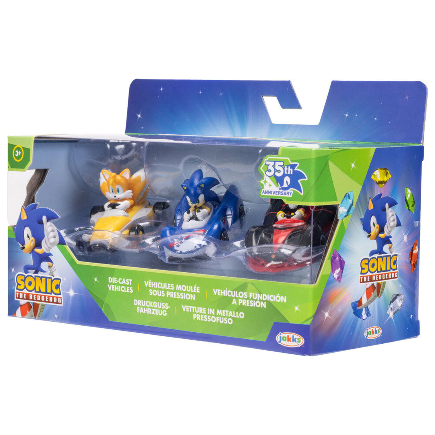 Sonic The Hedgehog pachet 3 vehicule poza produsului