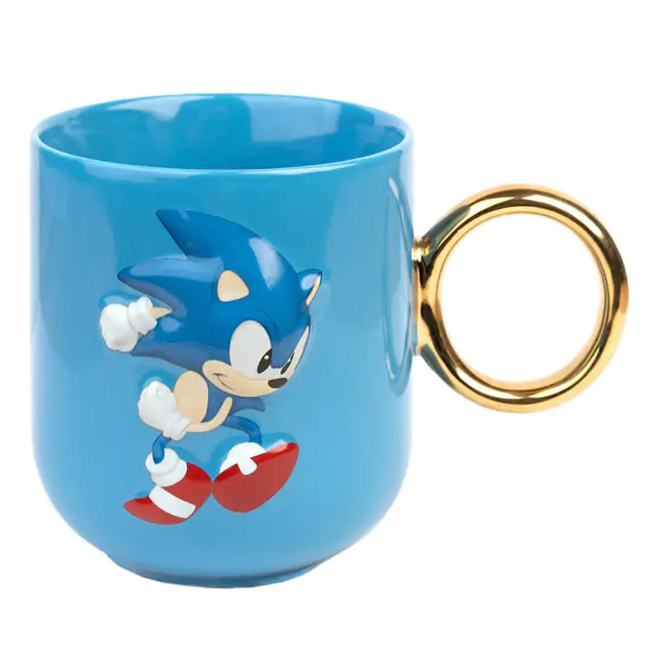 Cană 3D Sonic The Hedgehog 350ml poza produsului