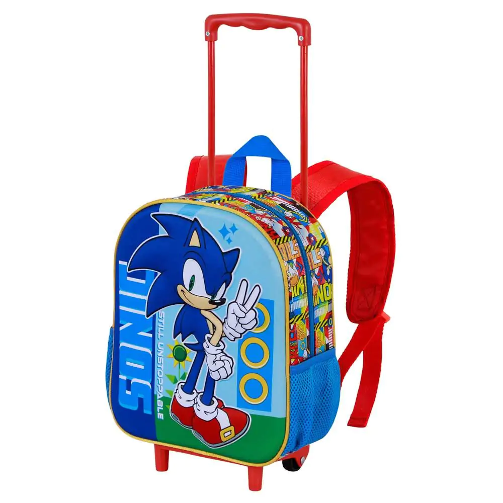 Troler 3D Sonic The Hedgehog 34cm poza produsului