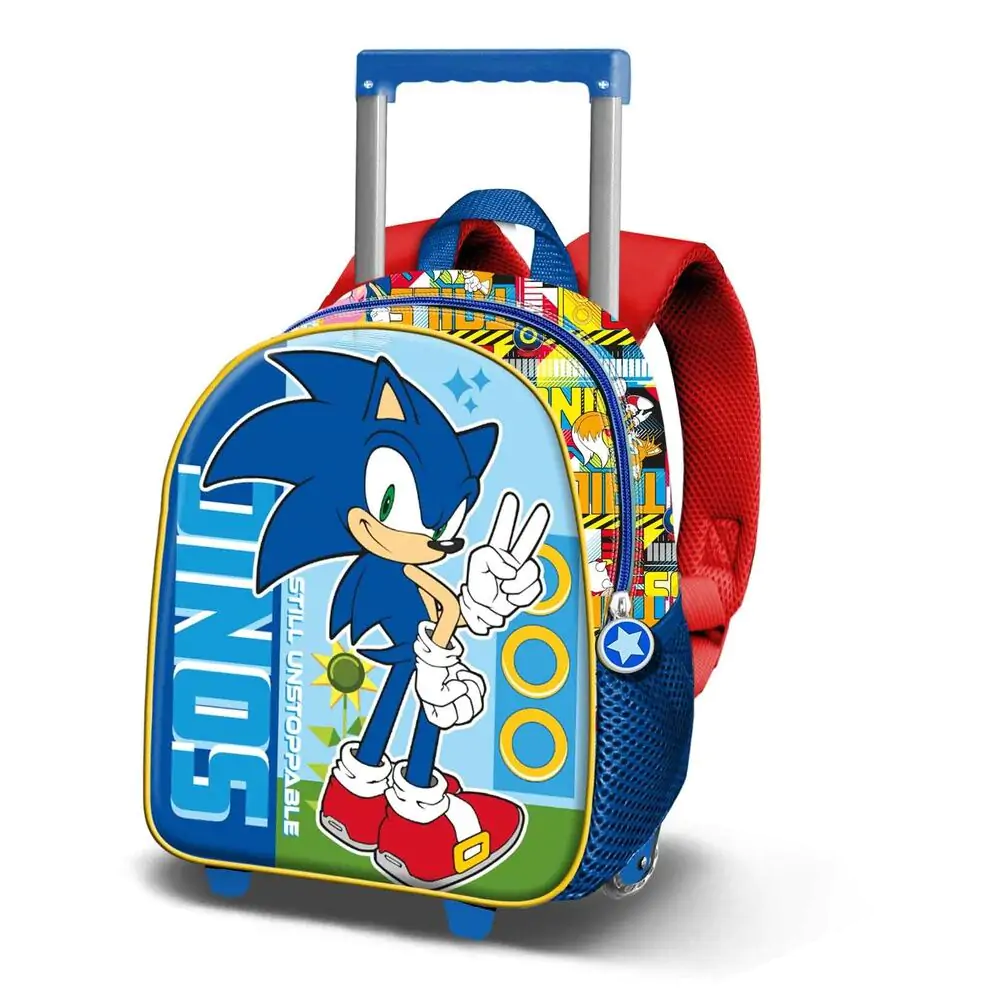 Troler 3D Sonic The Hedgehog 34cm poza produsului