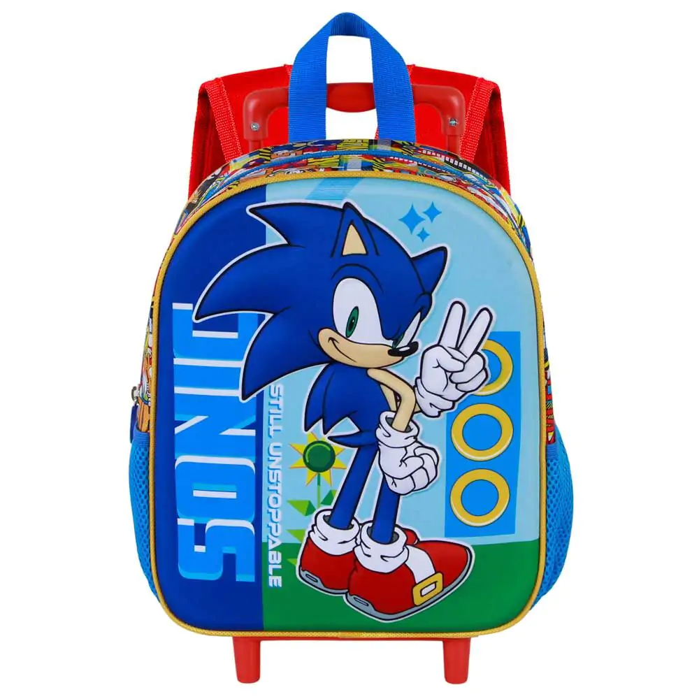 Troler 3D Sonic The Hedgehog 34cm poza produsului