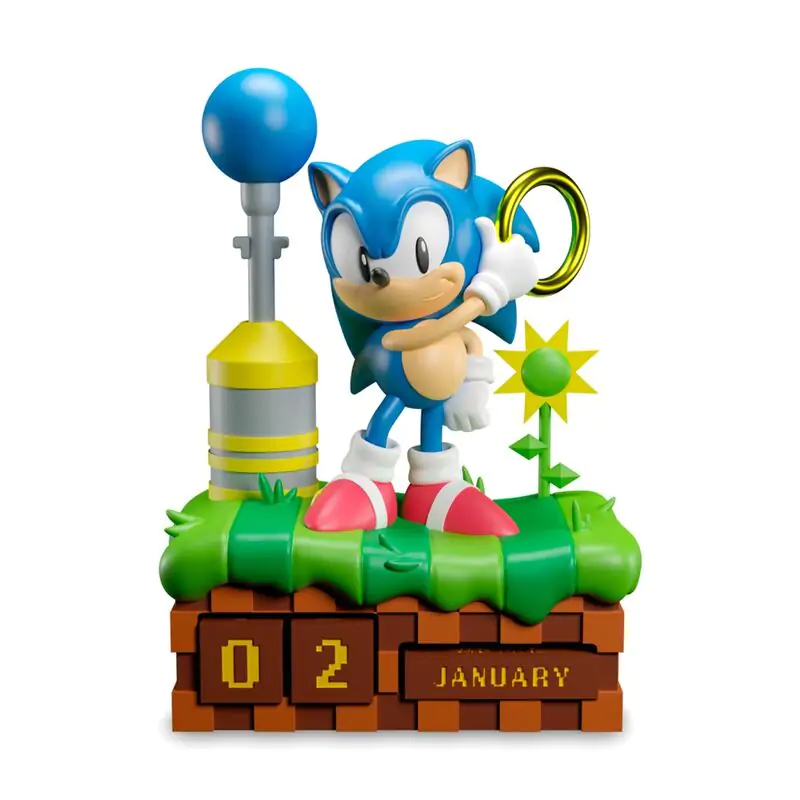 Sonic the Hedgehog 3D calendar perpetuu poza produsului