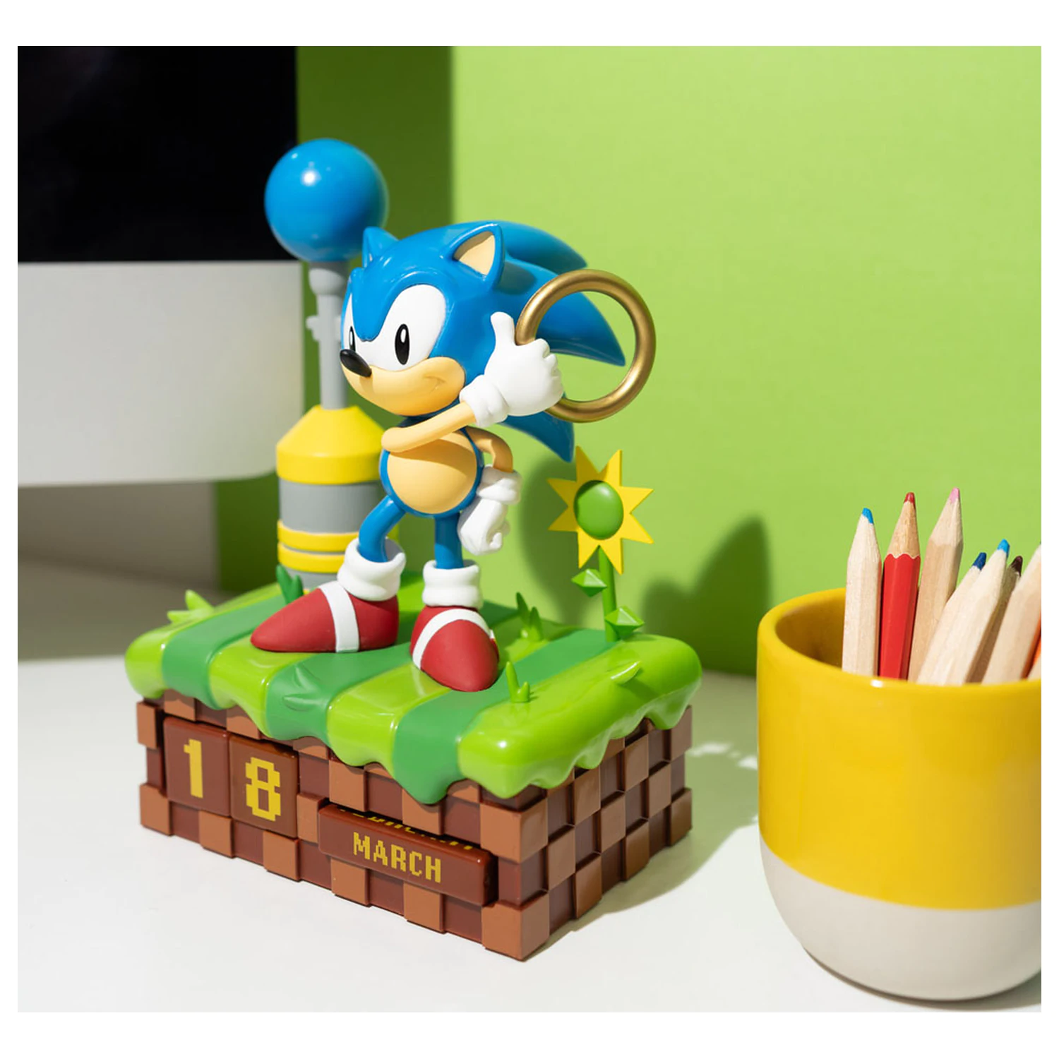 Sonic the Hedgehog 3D calendar perpetuu poza produsului