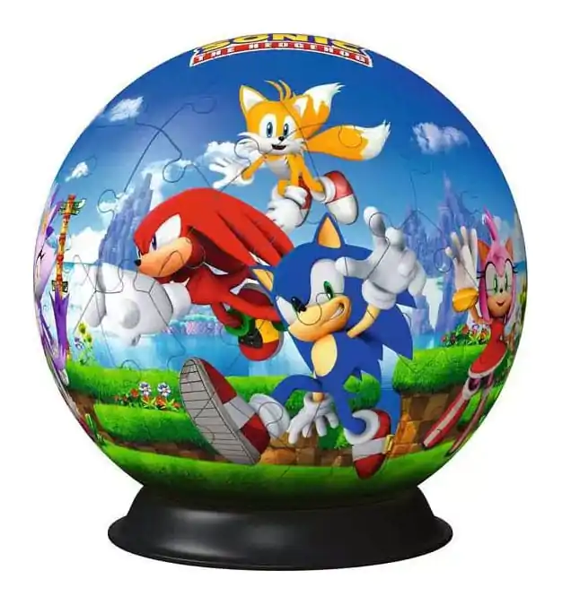 Sonic - The Hedgehog Puzzle 3D Personaje Puzzle Ball (72 piese) poza produsului