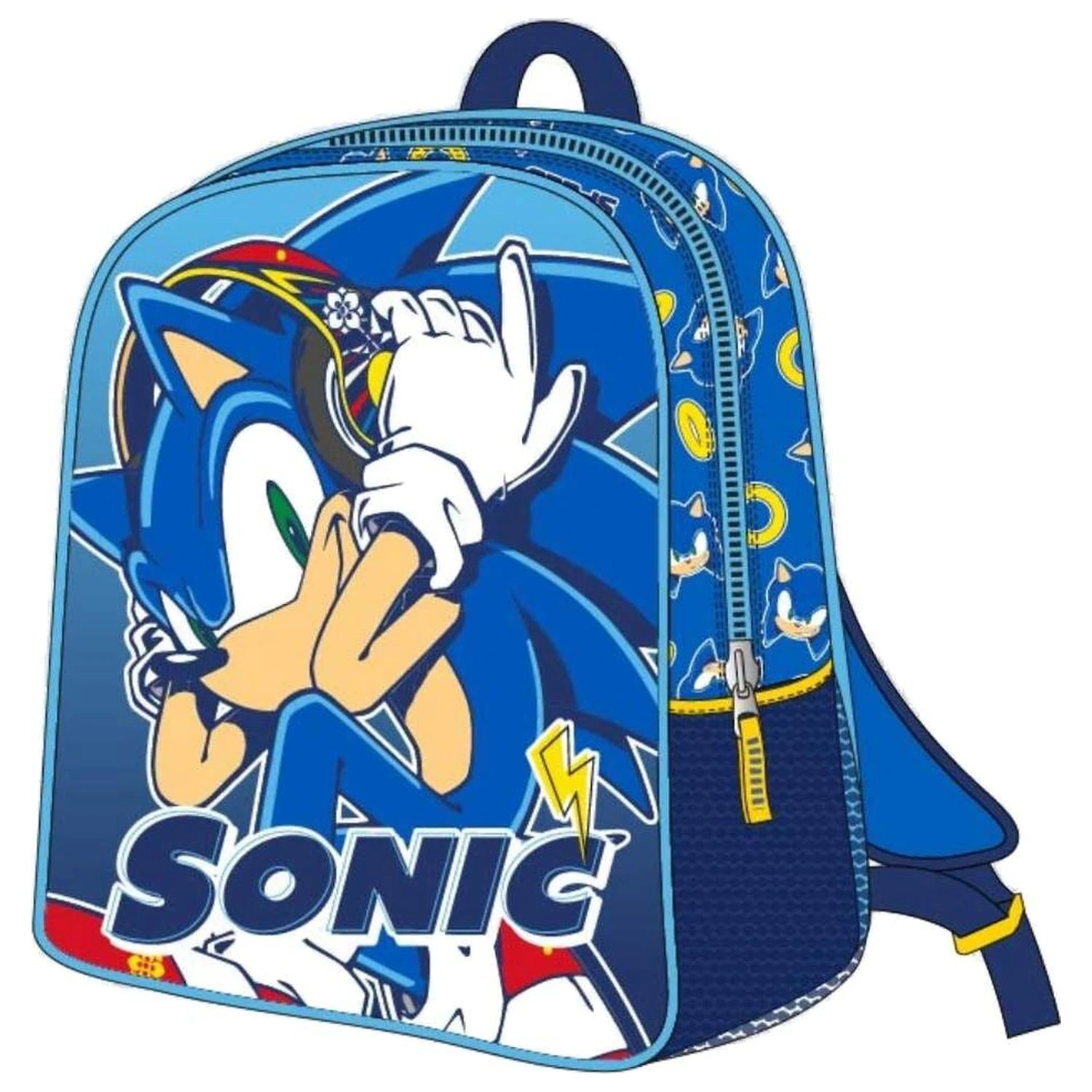 Rucsac 3D Sonic The Hedgehog 30cm poza produsului