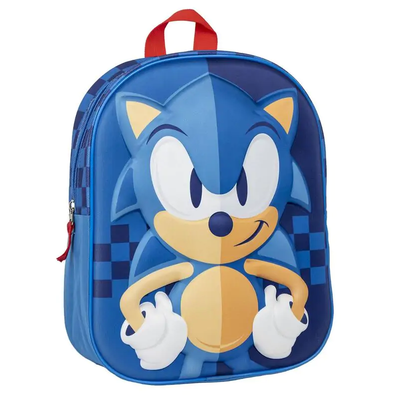 Sonic the Hedgehog rucsac 3D 31cm poza produsului