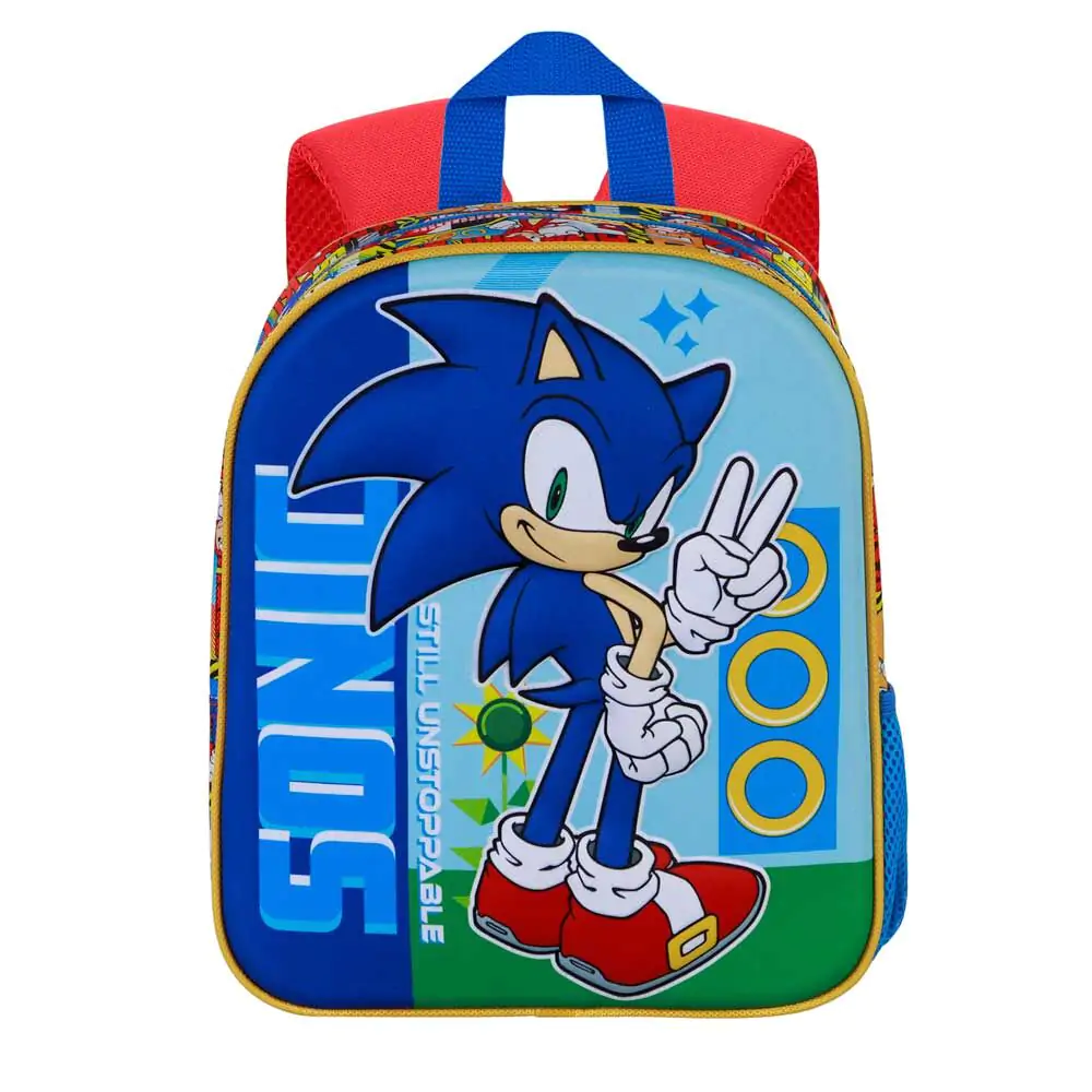 Rucsac 3D Sonic The Hedgehog 31cm poza produsului