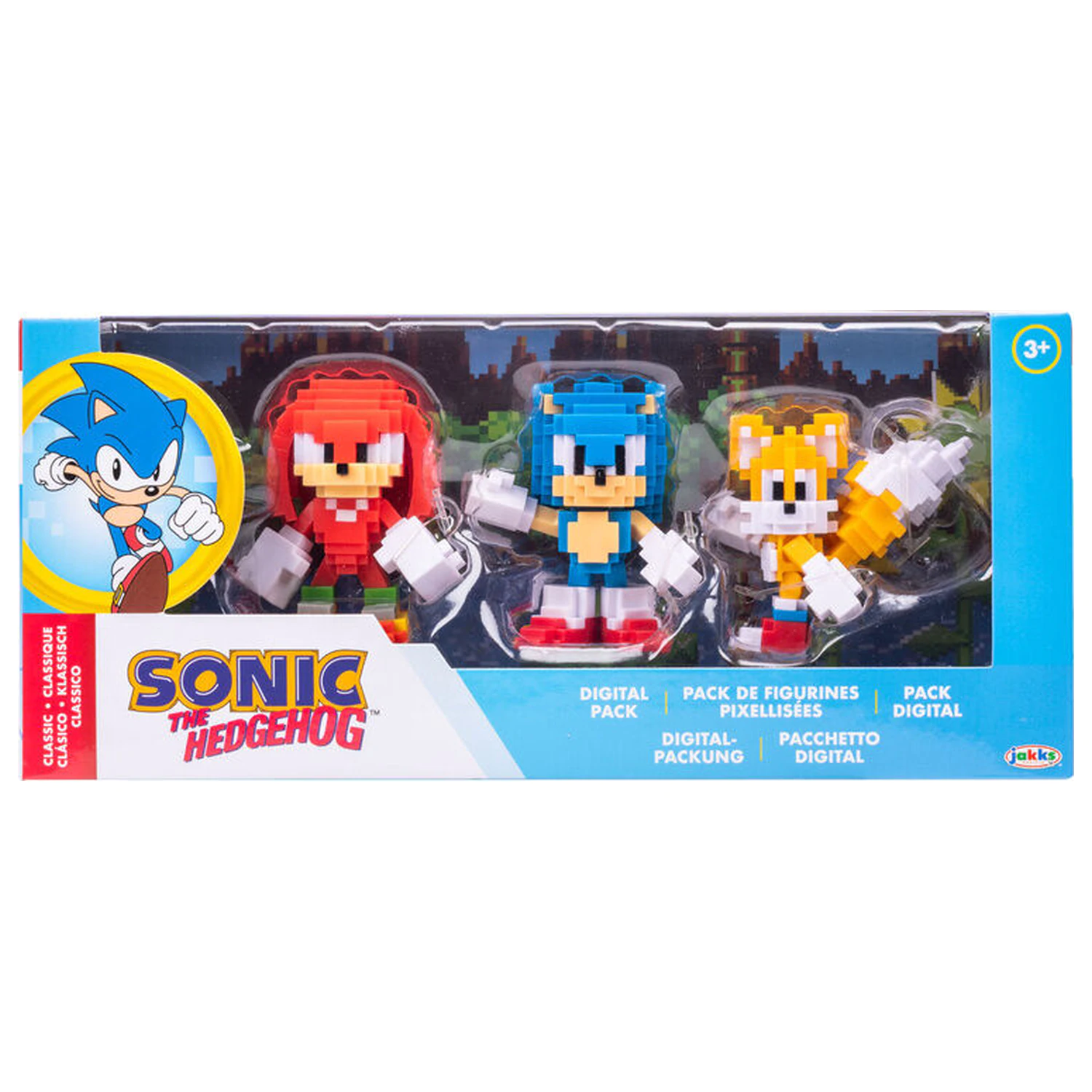 Sonic The Hedgehog pachet 3 figurine 6cm poza produsului