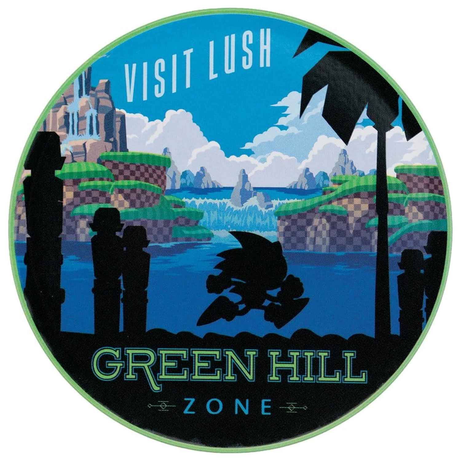 Sonic - The Hedgehog Coaster Pachet de 4 bucati poza produsului